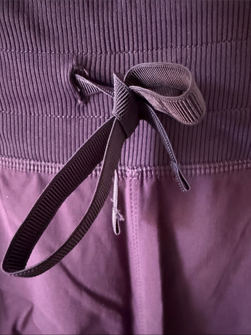 Tuff Athletics Purple Drawstring Athletic Shorts - Picture 3 of 6